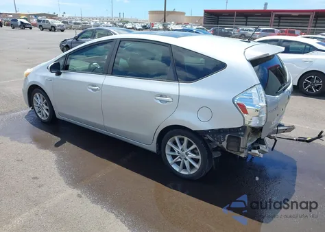 2014 Toyota Prius V Five/Three/Two из США, поврежденный, VIN JTDZN3EU9E3290542